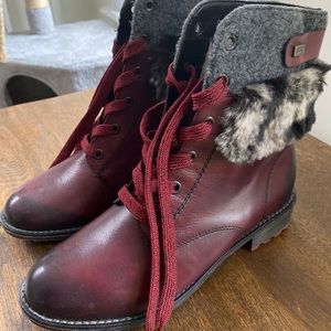 NWOT Remonte Tex Leather Boots Size 5.5
